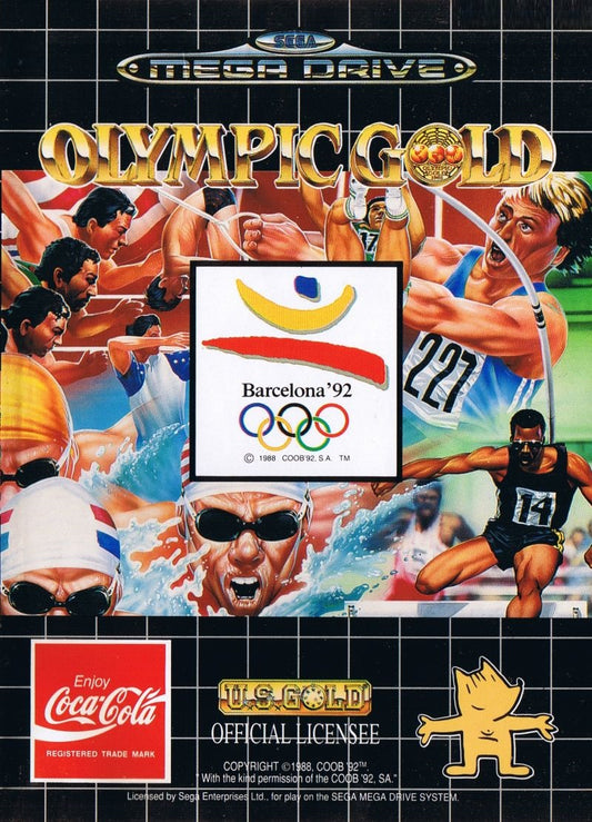 Olympic Gold for Sega MegaDrive Mega Drive - UK CIB Sega