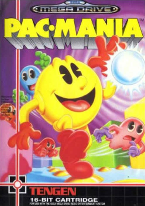 Pacmania for Sega MegaDrive Mega Drive - UK CIB Sega