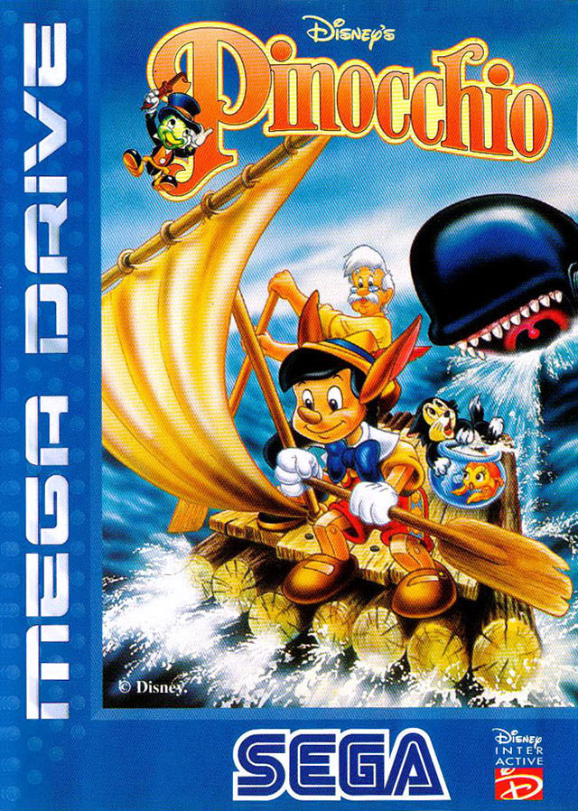 Disney's Pinocchio for Sega MegaDrive Mega Drive - UK CIB Sega