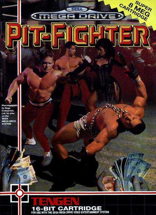 Pitfighter for Sega MegaDrive Mega Drive - UK CIB Sega
