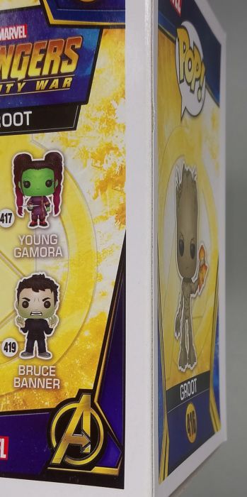 416 Groot (Stormbreaker) Marvel Avengers Infinity Box Damaged Funko POP