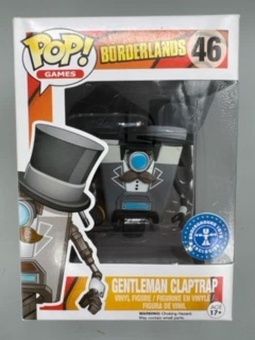 46 Gentleman Claptrap - Borderlands - Funko POP - Box Damaged