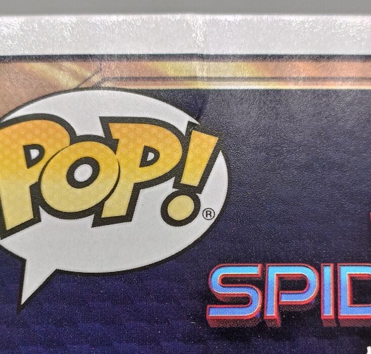 1158 Friendly Neighborhood Spider-Man Metallic Marve Box Damaged Funko POP