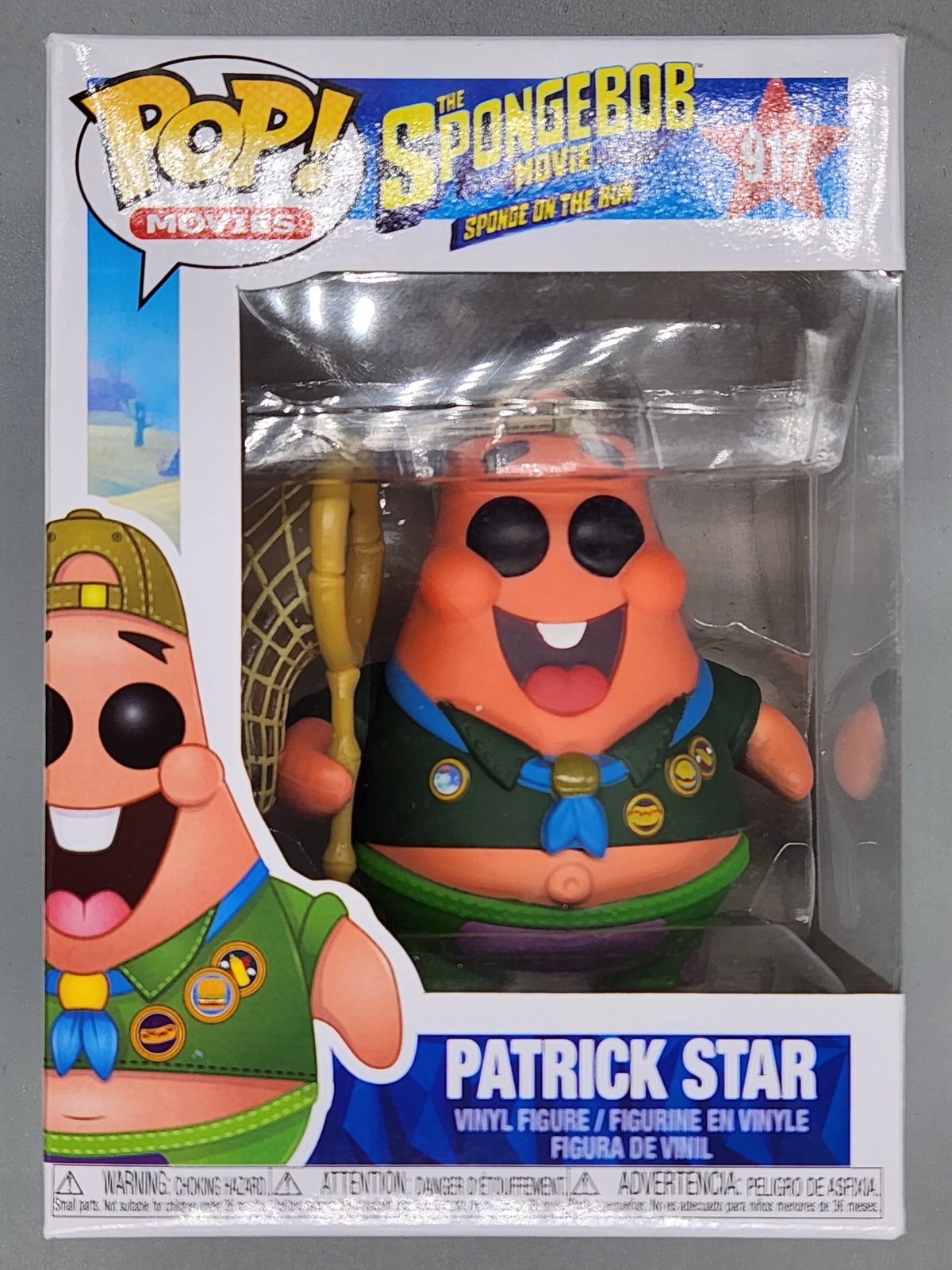 #917 Patrick Star - Spongebob Movie: Sponge On The Run Funko POP
