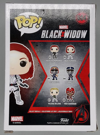604 Black Widow (White) - Marvel Black Widow - Box Damaged Funko POP