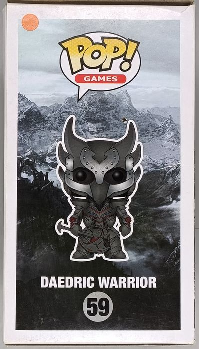 59 Daedric Warrior - Elder Scrolls Skyrim - Funko POP - Box Damaged