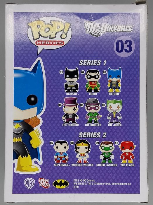 03 Batgirl - DC Universe - Box Damaged Funko POP