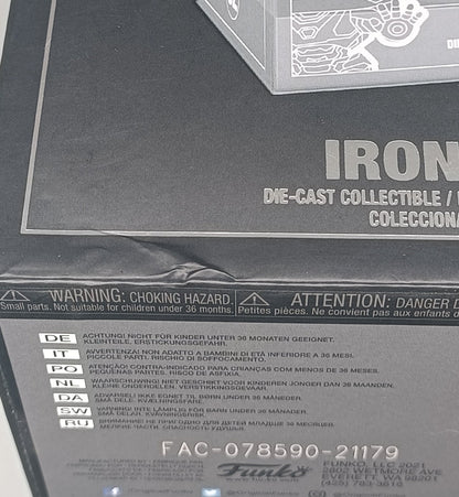 02 Iron Man - Marvel - DieCast - Damaged Box Funko POP