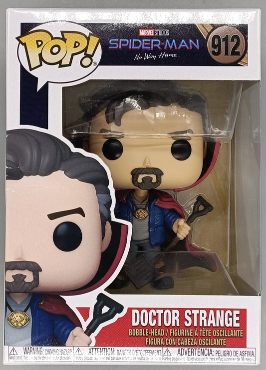 912 Doctor Strange - Marvel Spiderman No Way Home Box Damaged Funko POP Funko