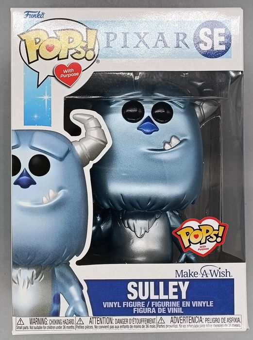 SE Sulley (MakeAWish) Metallic - Disney Pixar Funko POP