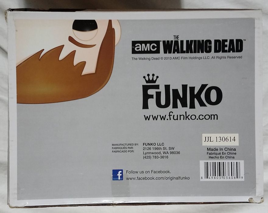 14 Daryl Dixon - 9 Inch - The Walking Dead - Box Damaged Funko POP