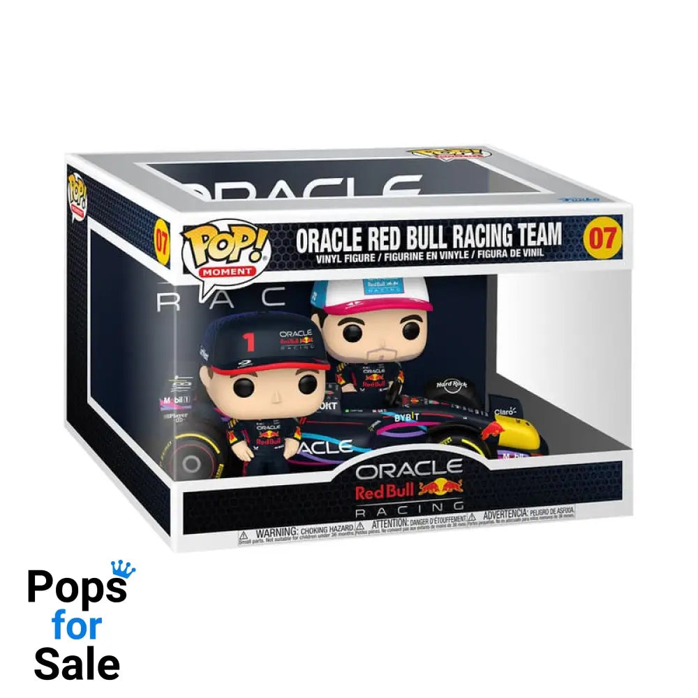 07 Oracle Red Bull Racing Team - Formula 1 F1 Racing Moment Funko POP - Brand New