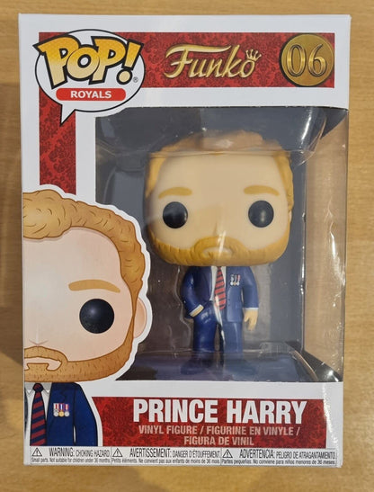06 Prince Harry - Royals - Funko POP - Box Damaged