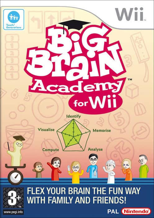 Big Brain Academy: Wii Degree for Nintendo Wii [Disc Only - No Box or Instructions] - FanofThings.co.uk