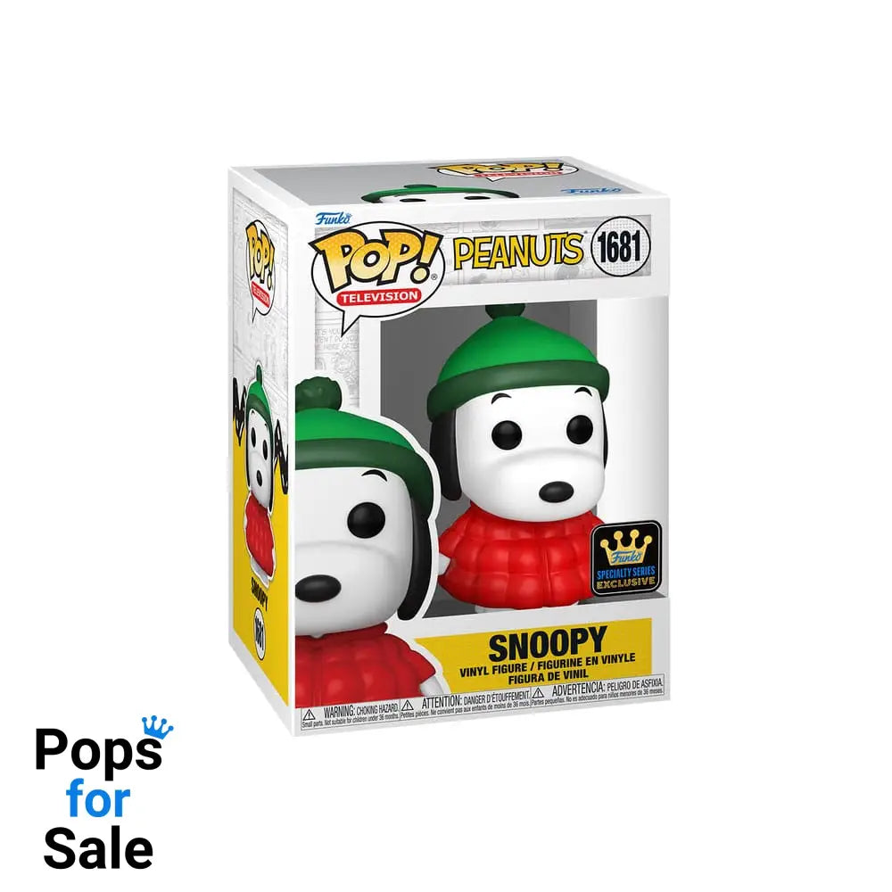 1681 Snoopy in Coat (Red) - Peanuts Funko POP PRESALE Funko