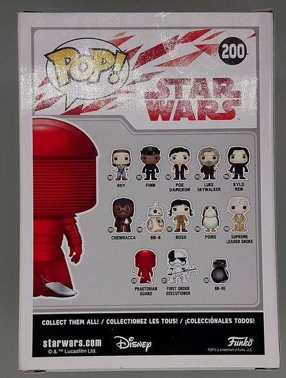 200 Praetorian Guard - Star Wars - The Last Jedi Box Damaged Funko POP