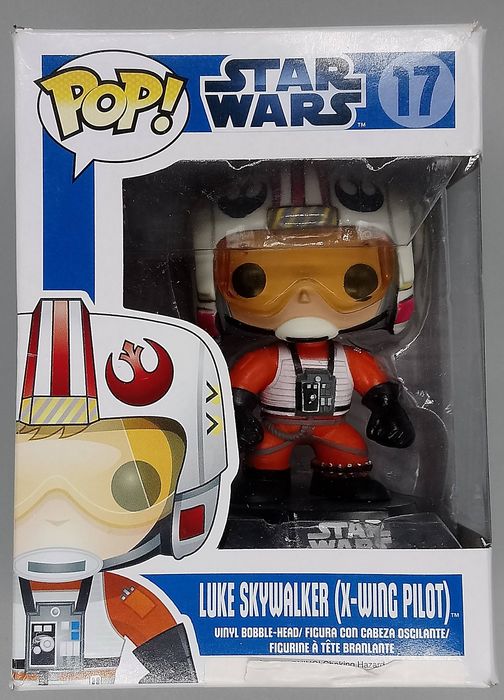 17 Luke Skywalker (X-Wing Pilot) - Star Wars - Box Damaged Funko POP