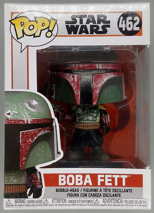 462 Boba Fett - Star Wars The Mandalorian Funko POP - Box Damaged Funko
