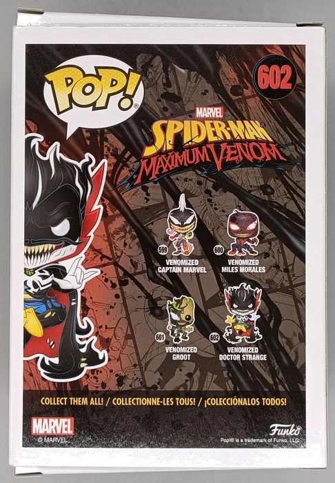 602 Venomized Doctor Strange - Marvel Max Venom Funko POP