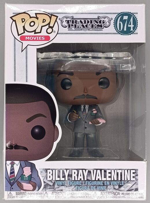 674 Billy Ray Valentine - Trading Places - Box Damaged Funko POP
