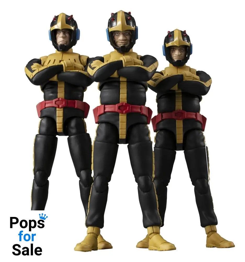 Mobile Suit Gundam G.M.G. Collection 3-Pack Action Figures Principality of Zeon Jet Stream Attack 10 cm (with gift)