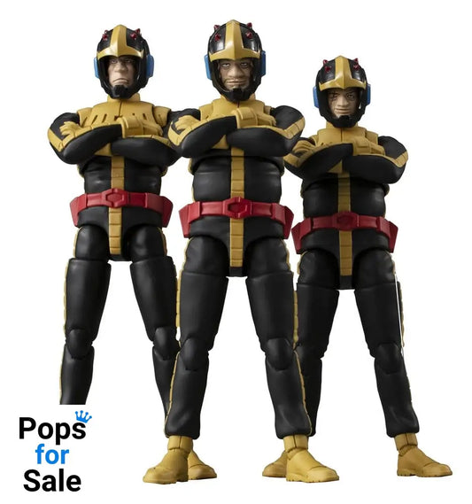 Mobile Suit Gundam G.M.G. Collection 3-Pack Action Figures Principality of Zeon Jet Stream Attack 10 cm (with gift)