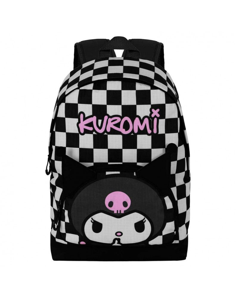 Sanrio Fan HS Backpack Kuromi B & W 2.2 Black