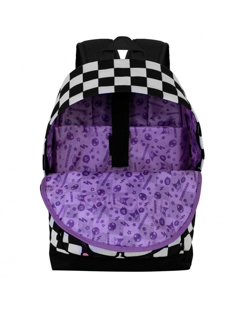 Sanrio Fan HS Backpack Kuromi B & W 2.2 Black