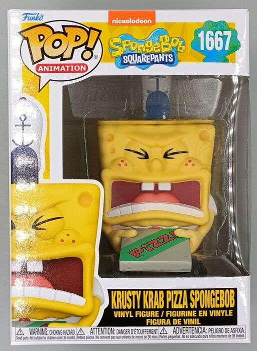 1667 Krusty Krab Pizza SpongeBob - SpongeBob SquarePants Funko POP - Brand New Funko