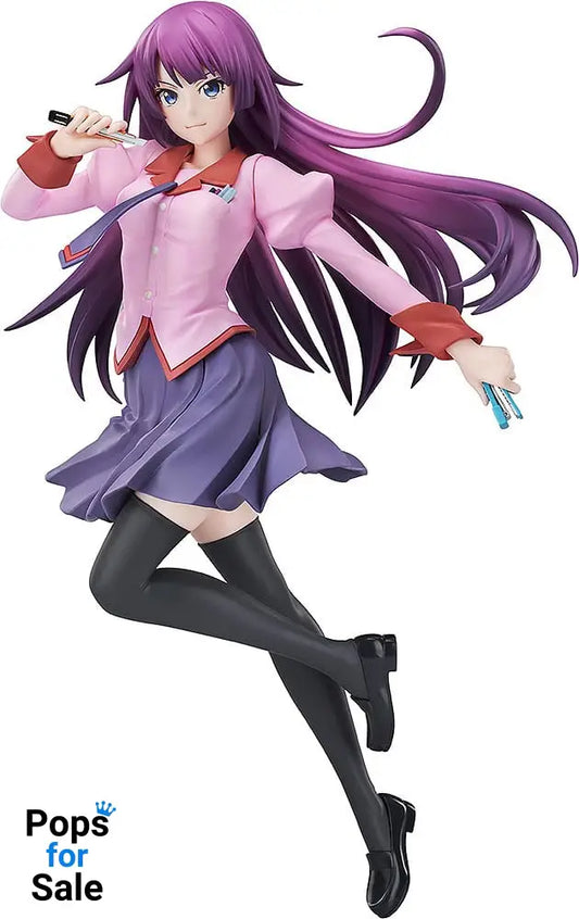 Monogatari Series Pop Up Parade PVC Statue Hitagi Senjyogahara L Size 23 cm