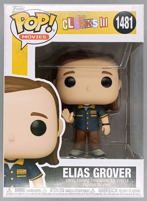 1481 Elias Grover - Clerks III 3 - Box Damaged Funko POP