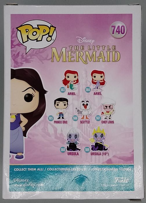 740 Ursula (as Vanessa) - Disney The Little Mermaid Box Damaged Funko POP