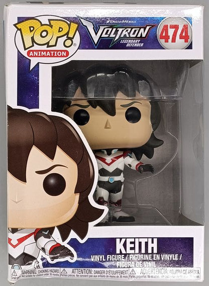 474 Keith - Voltron - Funko POP - Box Damaged - FanofThings.co.uk