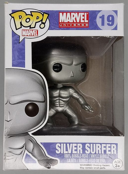 19 Silver Surfer - Marvel - Funko POP - Box Damaged Funko