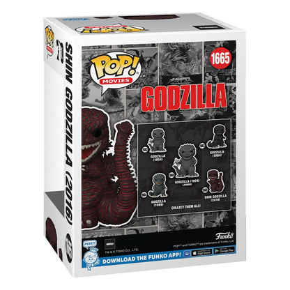 1665 Shin Godzilla (2016) - Godzilla 70th Anniversary Funko POP - Brand New