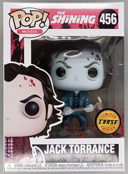 456 Jack Torrance (Frozen)  Chase Edition  The Shining Funko POP - Box Damaged