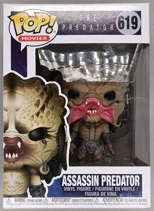 619 Assassin Predator - The Predator - Box Damaged Funko POP