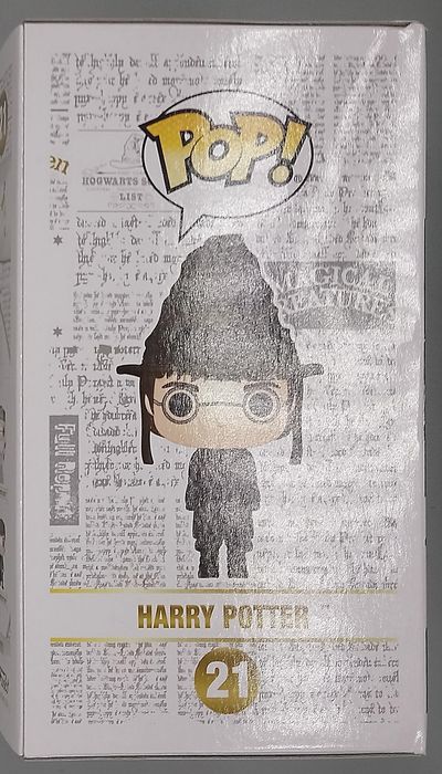 21 Harry Potter (Sorting Hat) - Harry Potter - Box Damaged Funko POP