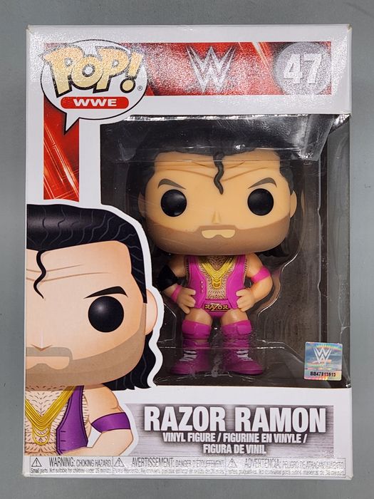 47 Razor Ramon - WWE - Box Damaged Funko POP