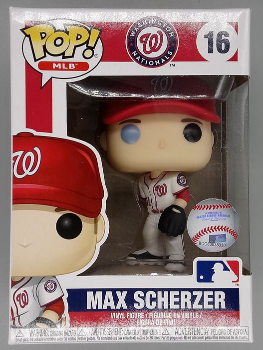 16 Max Scherzer - MLB Baseball - Washington Nationals Funko POP