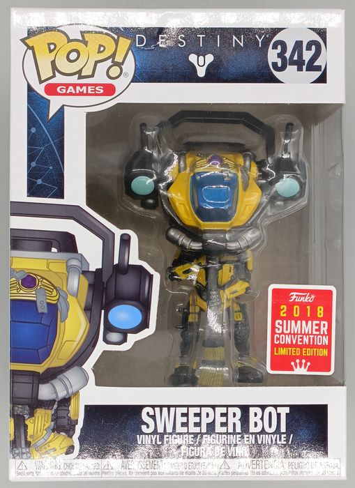 342 Sweeper Bot - Destiny - 2018 Con - Box Damaged Funko POP Funko