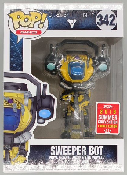 342 Sweeper Bot - Destiny - 2018 Con - Box Damaged Funko POP Funko