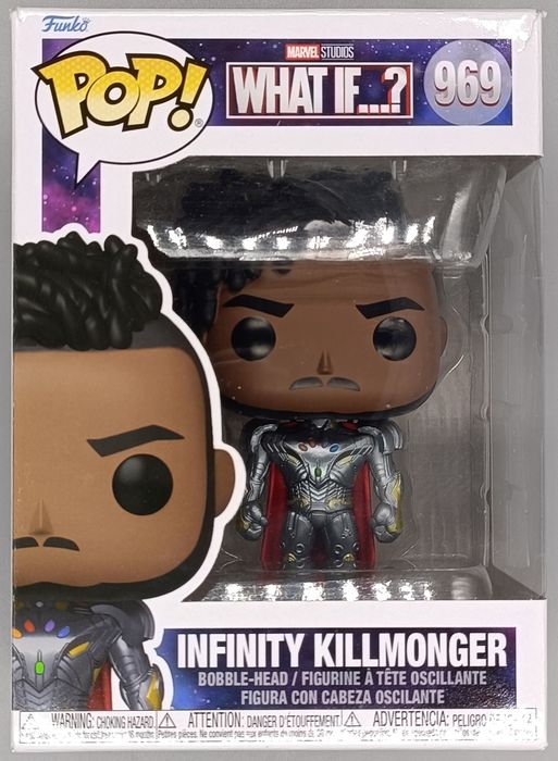 969 Infinity Killmonger - Marvel What if...? - Box Damaged Funko POP Funko