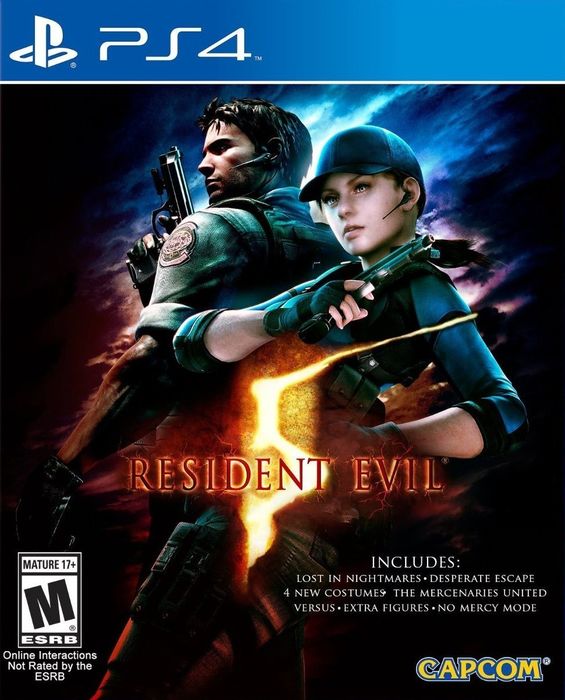 Resident Evil 5 HD (US Import) for Sony PlayStation 4 (PS4) PlayStation