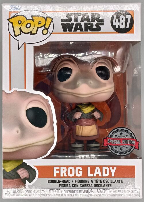 487 Frog Lady - Star Wars The Mandalorian - Box Damaged Funko POP Funko