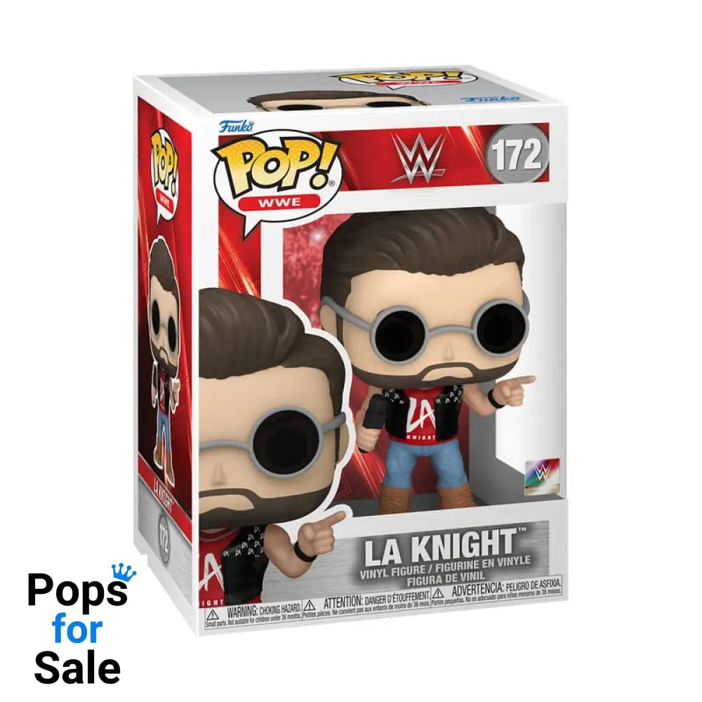 172 LA Knight - WWE Funko POP - Brand New