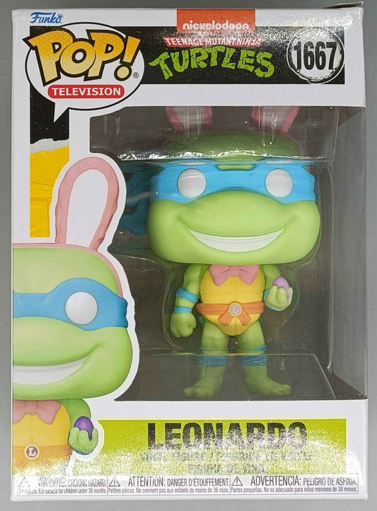 1667 Leonardo (Easter) - Teenage Mutant Ninja Turtles Funko POP - Box Damaged