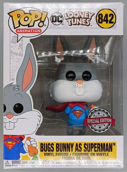 842 Bugs Bunny (as Superman) - Looney Tunes - Box Damaged Funko POP
