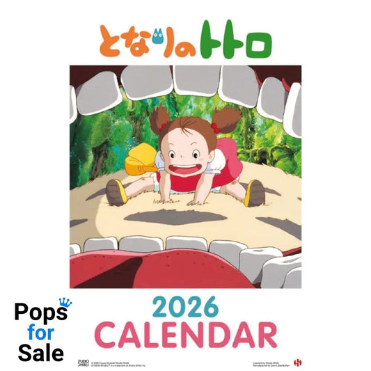 My Neighbor Totoro Calendar 2026 *English Version*