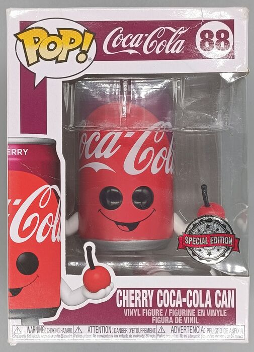 88 Cherry Coca-Cola Can - Foodies - Box Damaged Funko POP